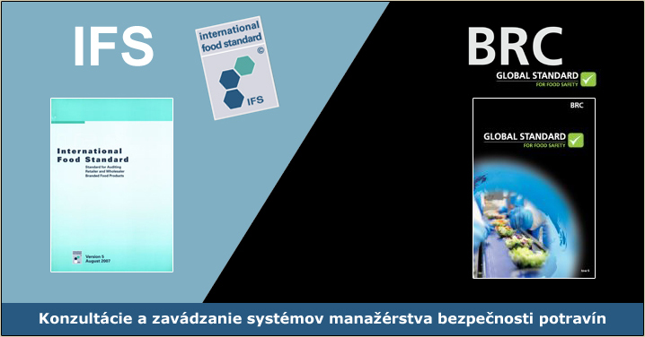 Novinka - Konzultácie a zavádzanie systémov manažérstva bezpečnosti potravín