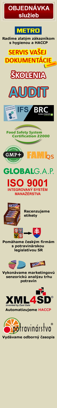 Vzorov� dokument�cia ISO 22000